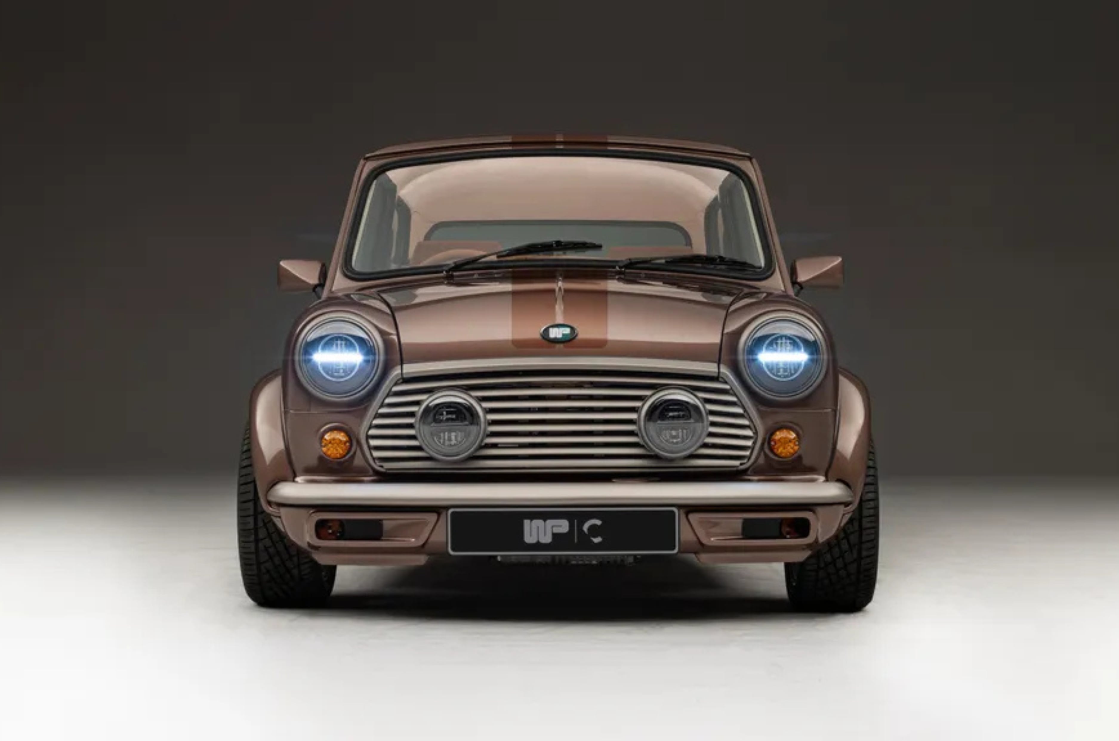 It gets bespoke new bumpers, flared wheel arches and LED lighting. 